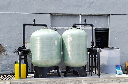 >江蘇鹽城射陽臨海鎮(zhèn)日達(dá)印染廠40噸/時(shí)軟化水項(xiàng)目案例